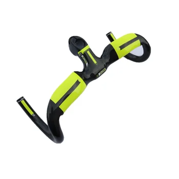 

Specials! FCFB FW Full Carbon Fiber Road Bicycle Integrated Handlebar with stem handlebar bike parts free shipping