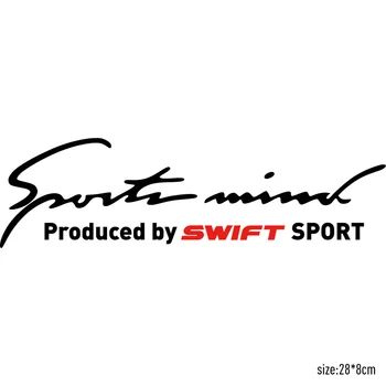 

2 Pieces Customization Sports Mind Car-Styling On Car Lamp Eyebrow For suzuki swift car accessories