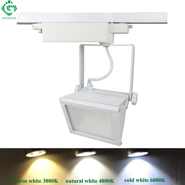 Go Ocean Track Lighting Cob Rail 220v Modern Square Light Go Ocean Track Lighting Cob Rail 220v Modern Square Light Led Lights Clothes Spotlight