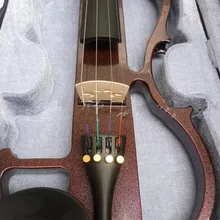Скрипка 4/4 электрическая скрипка ручной работы скрипка o Музыкальные инструменты скрипка деревянный лук