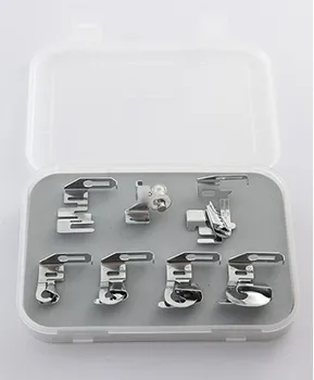 

Brother JUKI SINGER JANOME Household Electric Sewing Machine Accessories, Crimping Foot, Presser Feet Kit, 007-002