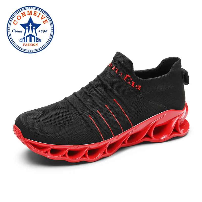 Soft Non slip Man Running Shoes Outdoor Breathable Travel Walking