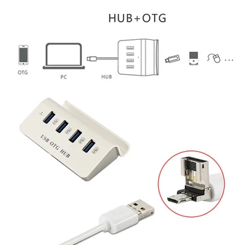 

Android Micro Interface Converter USB Splitter OTG Wireless Controller Double Expander For GPD XD Plus