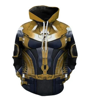 

Avengers 4 Endgame Men and Women Hoodies Captain America 3D Hooded Jacket Superhero Sweatshirt Streetwear Cosplay Costume