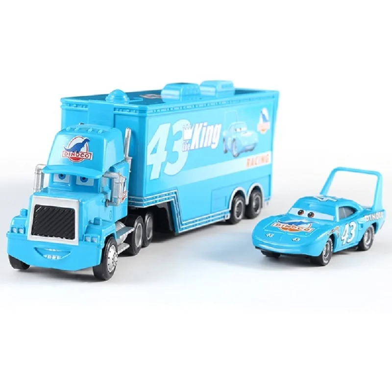 Disney Pixar Cars 3 Jackson Storm Mack Uncle Truck Abs пластик и 1:55 литье под давлением металлический сплав модель автомобиля подарок на день рождения игрушка