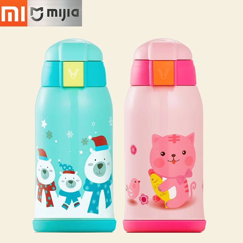 

Xiaomi Viomi Children's Vacuum Bottle 590mL Thermos Stainless Steel Vacuum Flask Travel Mug 12h Insulation Portable Travel Cup