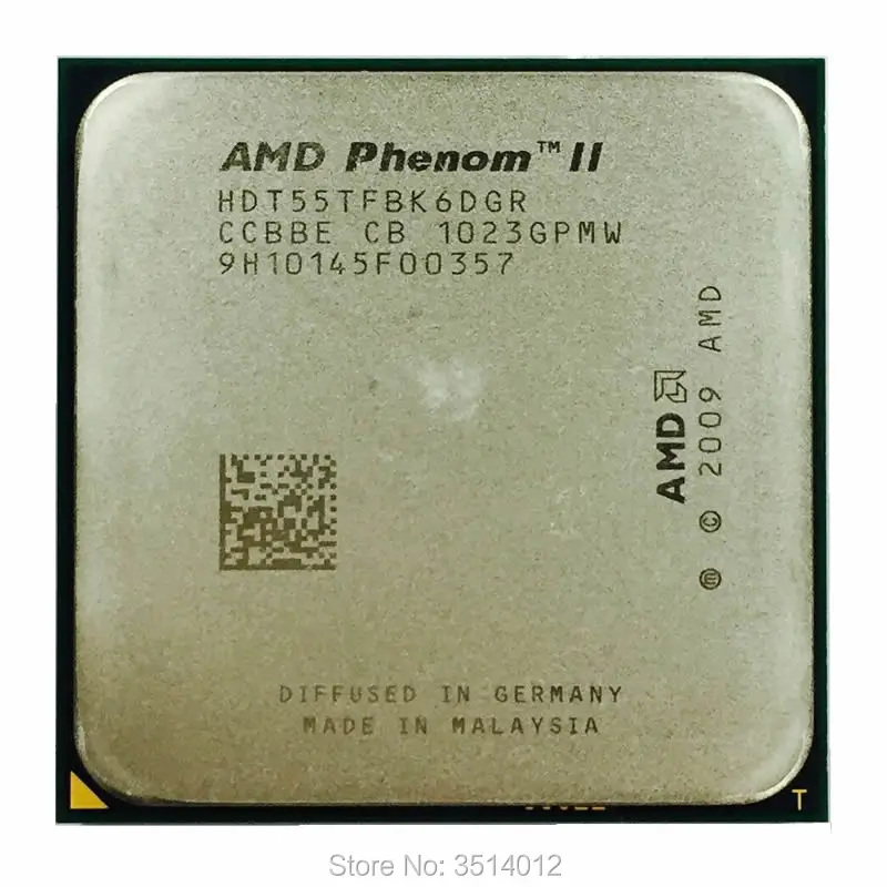 Процессор AMD Phenom II X6 1055T 1055 2,8G 125W шестиядерный процессор HDT55TFBK6DGR Socket AM3