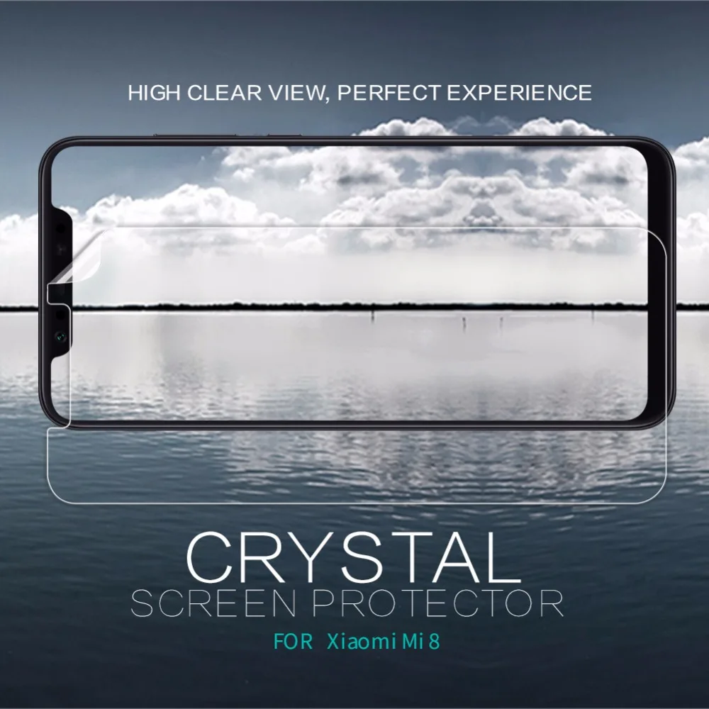 

screen protector for xiaomi mi8 /mi 8 SE NILLKIN clear glossy transparent protective film with retailed package
