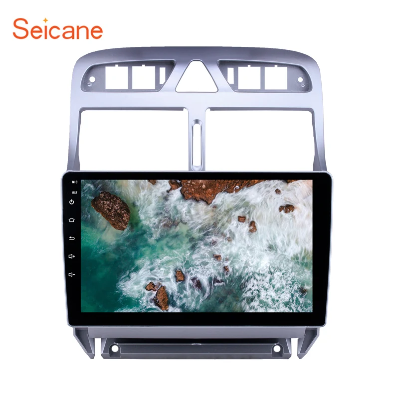 Автомобильный мультимедийный плеер Seicane 2din Android 8 1 для Peugeot 307 2007 2008 2009 2010 2012 2013