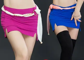 

Woman belly dance skirt modal summer skirt dance practice clothing DQ002