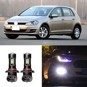 

2x Canbus H11 3030 21SMD LED DRL Daytime Running Fog Lights Bulbs Fit For VolksWagen Golf 7 2014