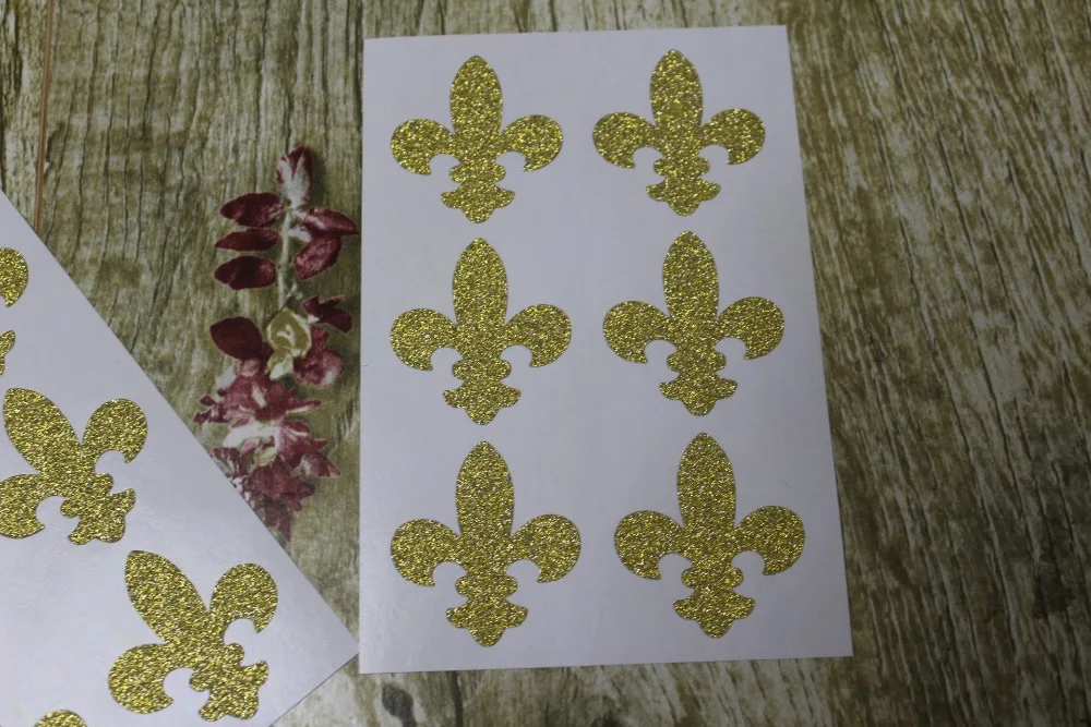 3.8x3.5cm Gold Glitter Sparkles Wall Sticker Stickers AliExpress