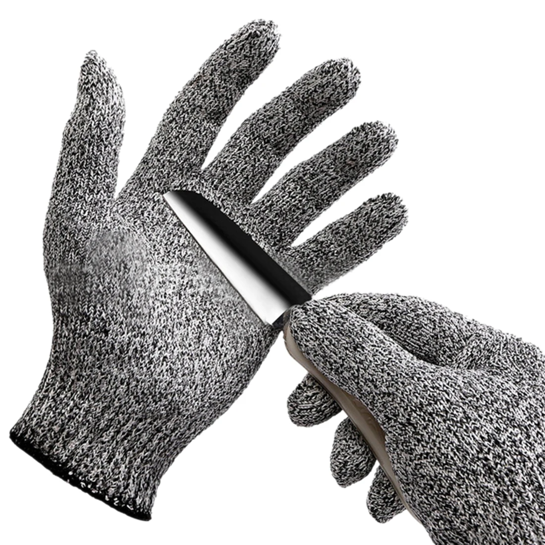 Защитные перчатки для взрослых, рабочие, мужские, вязаные, устойчивые к истиранию, цепная пила, уровень 5, защитные специальные инструменты, бытовые перчатки