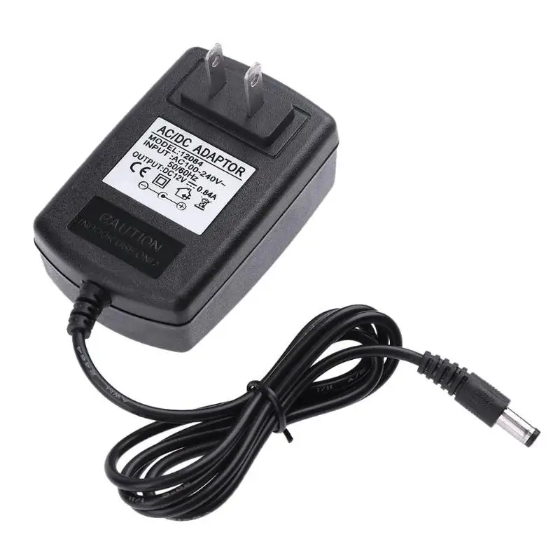 

High Precision Output Small Ripple Voltage DC 12V 0.84A 5.5x2.1mm Power Supply Adapter Charger Converter for Phihong PSM11R-120