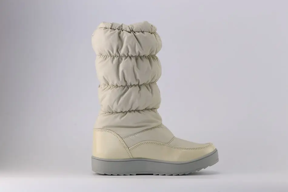 Для-30 градусов женские сапоги зимние сапоги Новинка 2017 брендовая непромокаемая обувь женские зимние сапоги мех плюш I