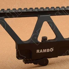 Охотничья стрельба АК 47 74 прицел Пикатинни Боковое крепление алюминиевый сплав резки M2160