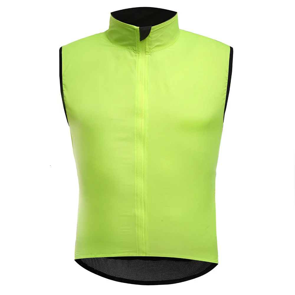 Мужская французская велосипедная куртка без рукавов, светоотражающая ветрозащитная одежда для верховой езды, одежда для велосипеда, одежда для бега, велоспорта, рыбалки