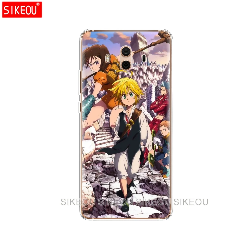 Силиконовый чехол для телефона Huawei mate 7 8 9 10 pro LITE Nanatsu no Taizai Seven Deadly Sin|Бамперы| |