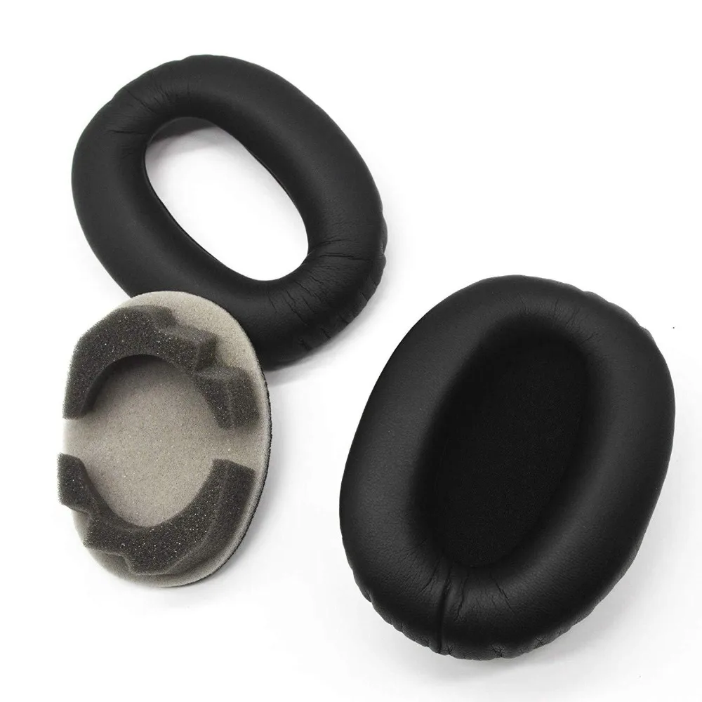 Replacement Foam Ear Pads Cushions for Sony WH1000XM2 MDR-1000X Headphones with Clip Ring and Tuning Tone Cotton Earpad Best Price (3)