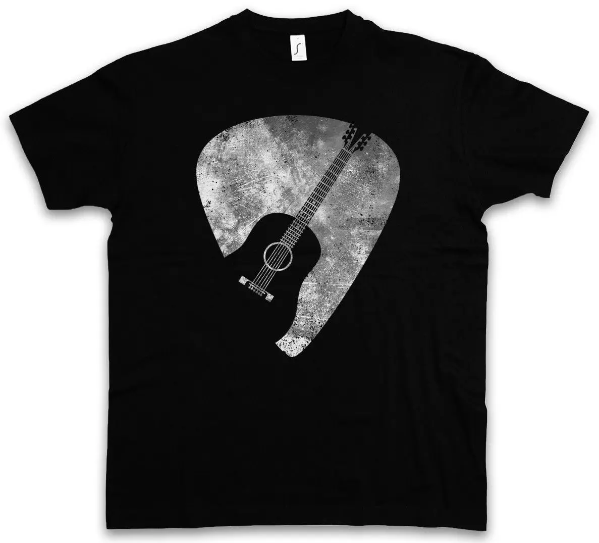 Футболка PLECTRUM pick quill Rock flatpick Guitar Musican музыкальная металлическая лента рулон с