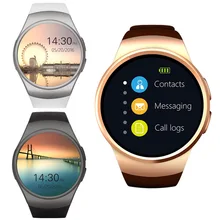[Натуральная кожа] KW19 Bluetooth Смарт-часы Полный Экран Поддержка SIM TF карты Smartwatch телефон сердечного ритма для Apple Шестерни S2 huawei Xiaomi