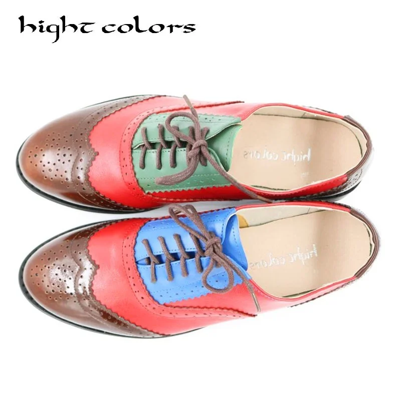 Новинка 31 стиль Zapatos Hombre Туфли оксфорды для женщин винтажные кожаные