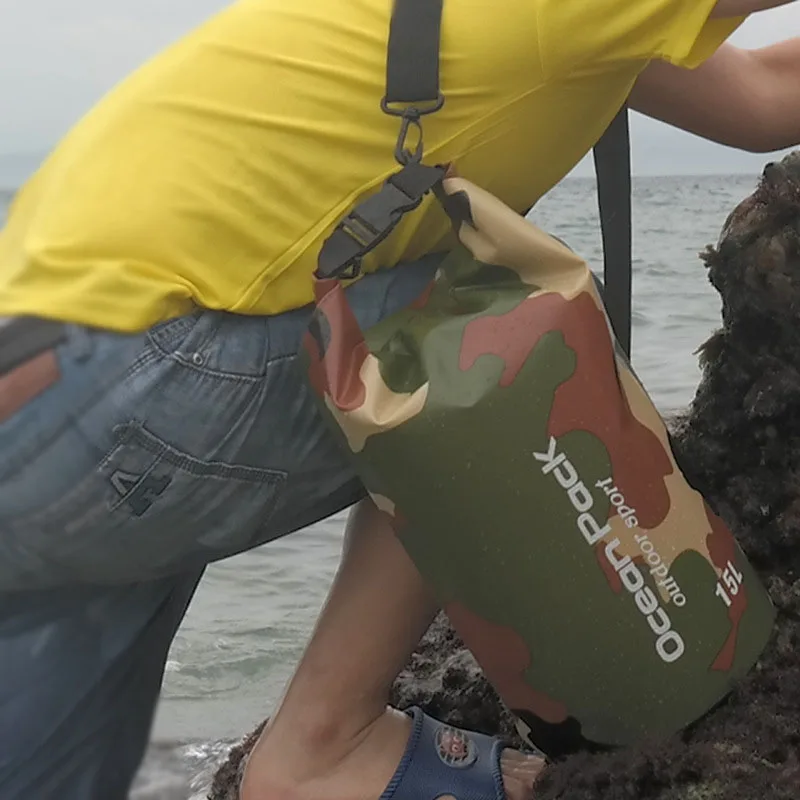 2L 5L 10L 15L 20L 30L Outdoor PVC Waterproof Bag Camping Portable Rafting Diving Dry Bag Sack Swimming Trekking Storage Bags 2L 5L 10L 15L 20L 30L Outdoor PVC Waterproof Bag Camping Portable Rafting Diving Dry Bag Sack Swimming Trekking Storage Bags
