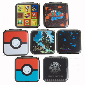 

12 in 1 Game Accessories Nintend Switch Portable Game Cards Case Shockproof Hard Shell Storage Box For Nintend Switch NS Game