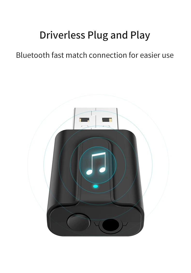 USB Bluetooth приемник передатчики 5,0 беспроводной аудио музыка стерео адаптер ключ для ТВ ПК Bluetooth динамик наушники 2 в 1