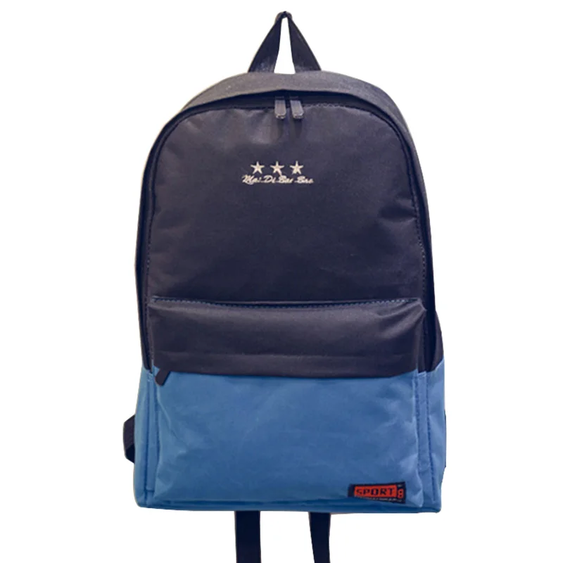 

New Women bag Preppy style Women backpacks fashion zipper simple canvas bag Small fresh youth students schoolbag
