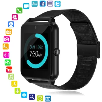 

New Arrival Z60 PLUS smart watch mobile pedometer sedentary reminder sleep monitor remote camera compatible Montre intelligente