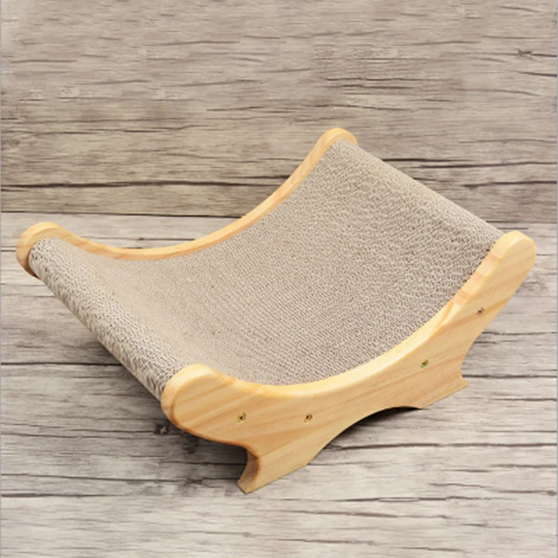 

Cat Scratcher Wear-Resistant Lounge Sofa Scratching Corrugated Cardboard Wear-resistant Easy To Clean High Quality