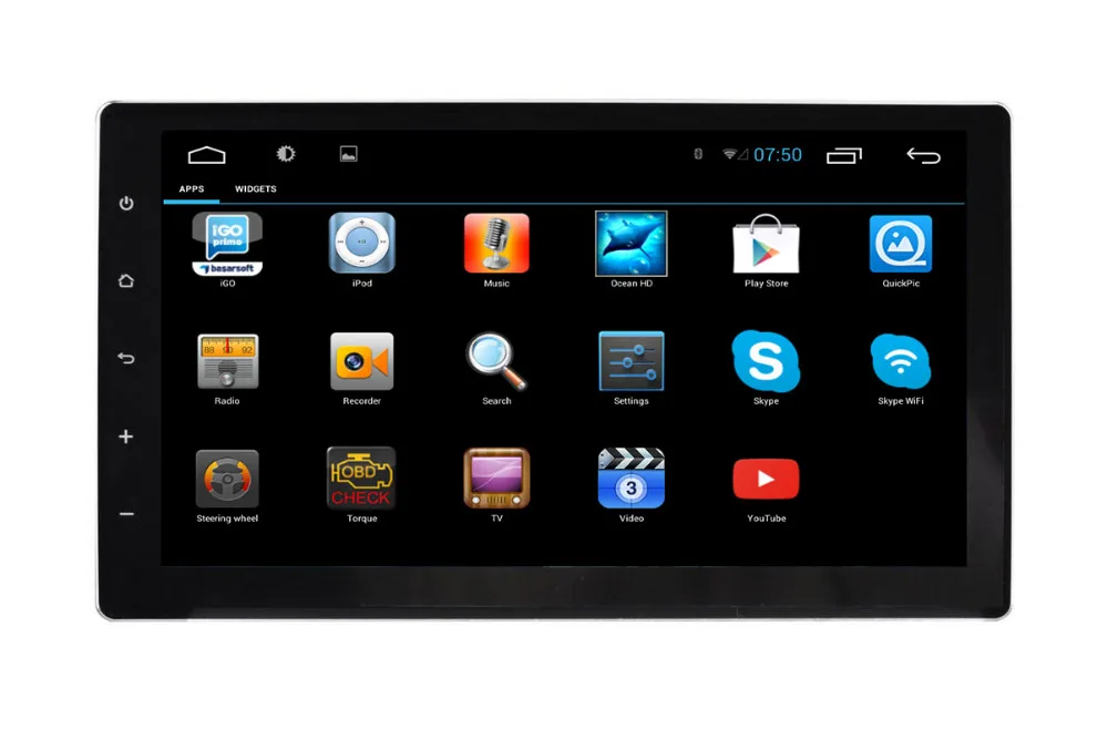Excellent 9 inch 1024*600 HD Quad Core Android Car DVD player GPS For Toyota HILUX 2015 with Navigation Radio RDS Stereo Bluetooth WIFi 3G 1