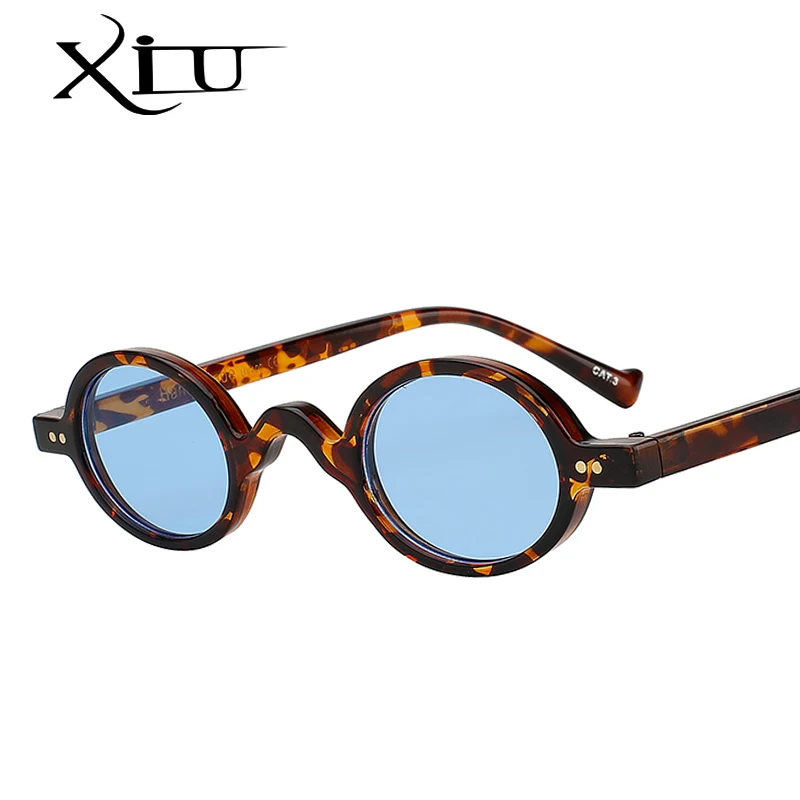 

XIU Small Round Vintage Sunglasses Women Brand Design Fashion Lenon Top Quality Fashion Glasses Men Oculos UV400