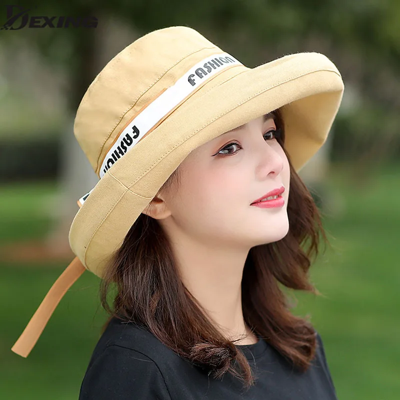Women Bucket Hat for Fishing Beach Summer Sun Hats for Women Fashion ...