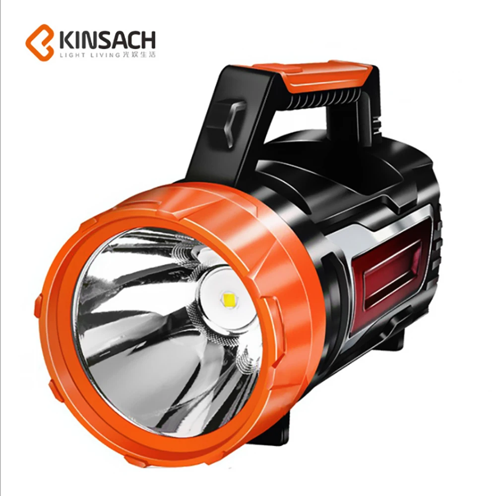 

Portable Search Light Powerful LED Flashlight Spotlights USB Rechargeable Camping Tent Lamp Hunting Fishing Hiking H886