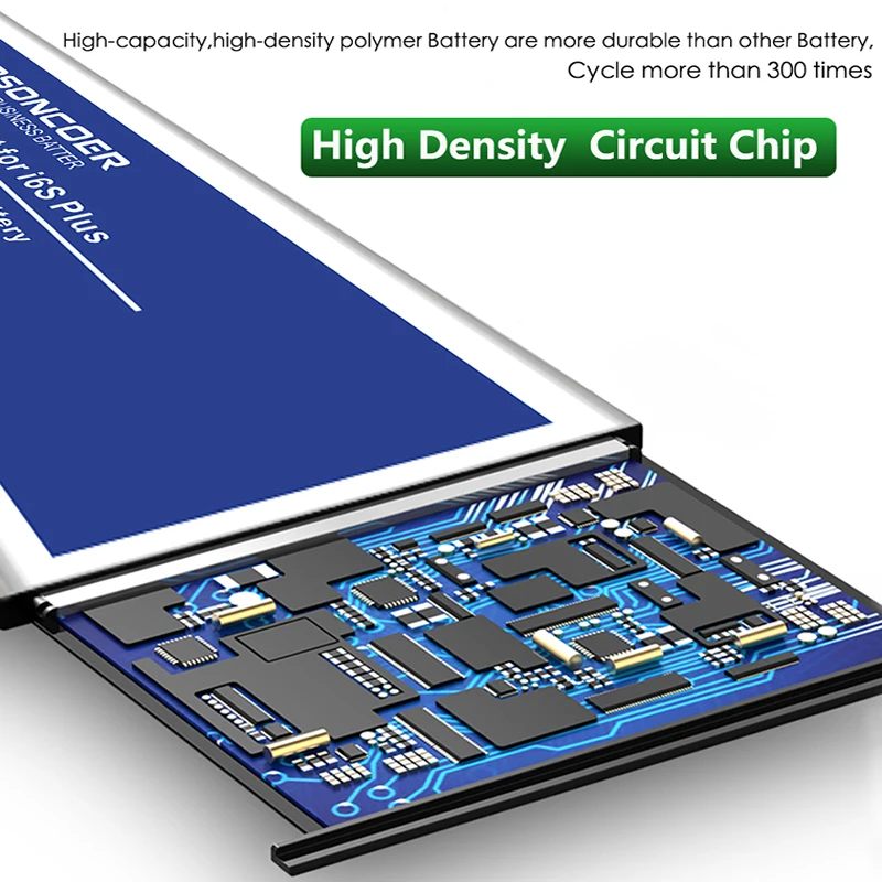 LOSONCOER 4000 мАч Совместимость Замена для iPhone 6S батарея 6gs батарея+ подарок инструменты наклейки