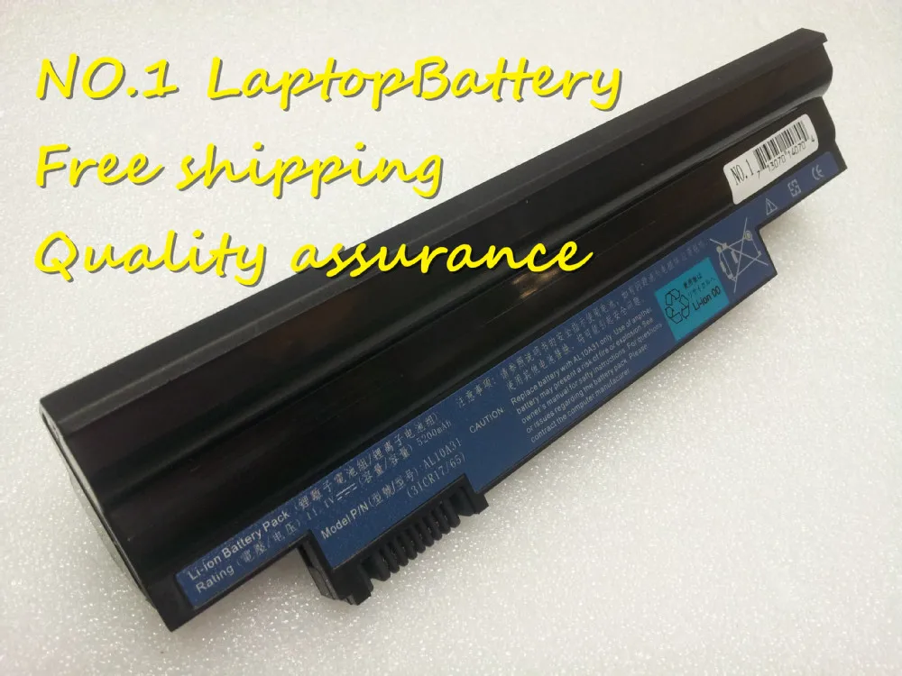 Battery for Acer Aspire One D260-N51B/S	Aspire One D260-N51B/SF D270 E100 happy happy2 Chrome AC700 AC761 Chromebook ZGB