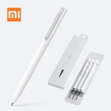 Ручка Xiao mi jia, 0,5 мм, швейцарский стержень, 143 мм, роликовый шарик, mi Xio mi Sign, шариковая ручка для письма в школьном офисе