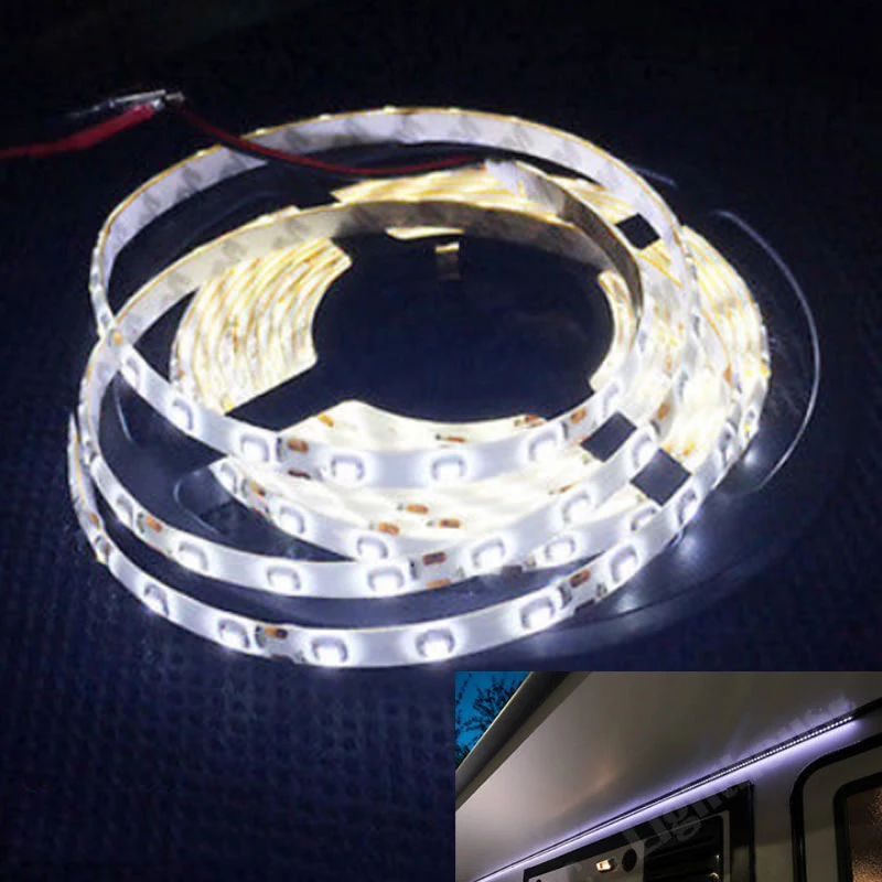 

RV 16' WHITE LED Awning Party Light 12V 11 key remote controller for campe