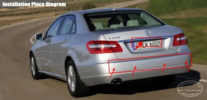 Mercedes-Benz-E200-BIBI Alarm Parking System