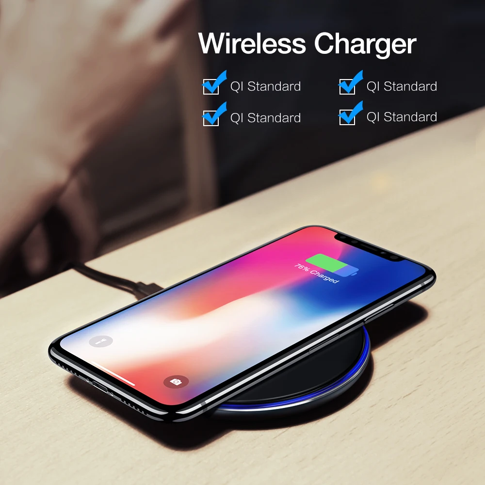 RAXFLY Беспроводной Зарядное устройство для samsung galaxy s10 S8 S9 плюс Примечание 8 быстро