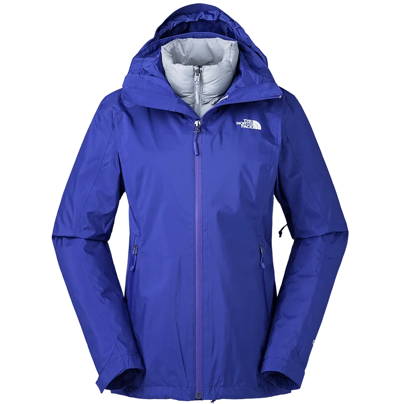 

The North Face Hiking Women Goose Down Jacket Waterproof Warm Outdoor Three In One Camping Comfortable Breathable Coats 3KTP
