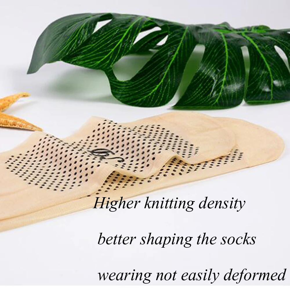 MEILEIYA 10 пар/упак. женские носки, высокое качество, Харадзюку, яркие цвета, силиконовые носки, сексуальные, в горошек, женские, милые, Нескользящие, художественные носки