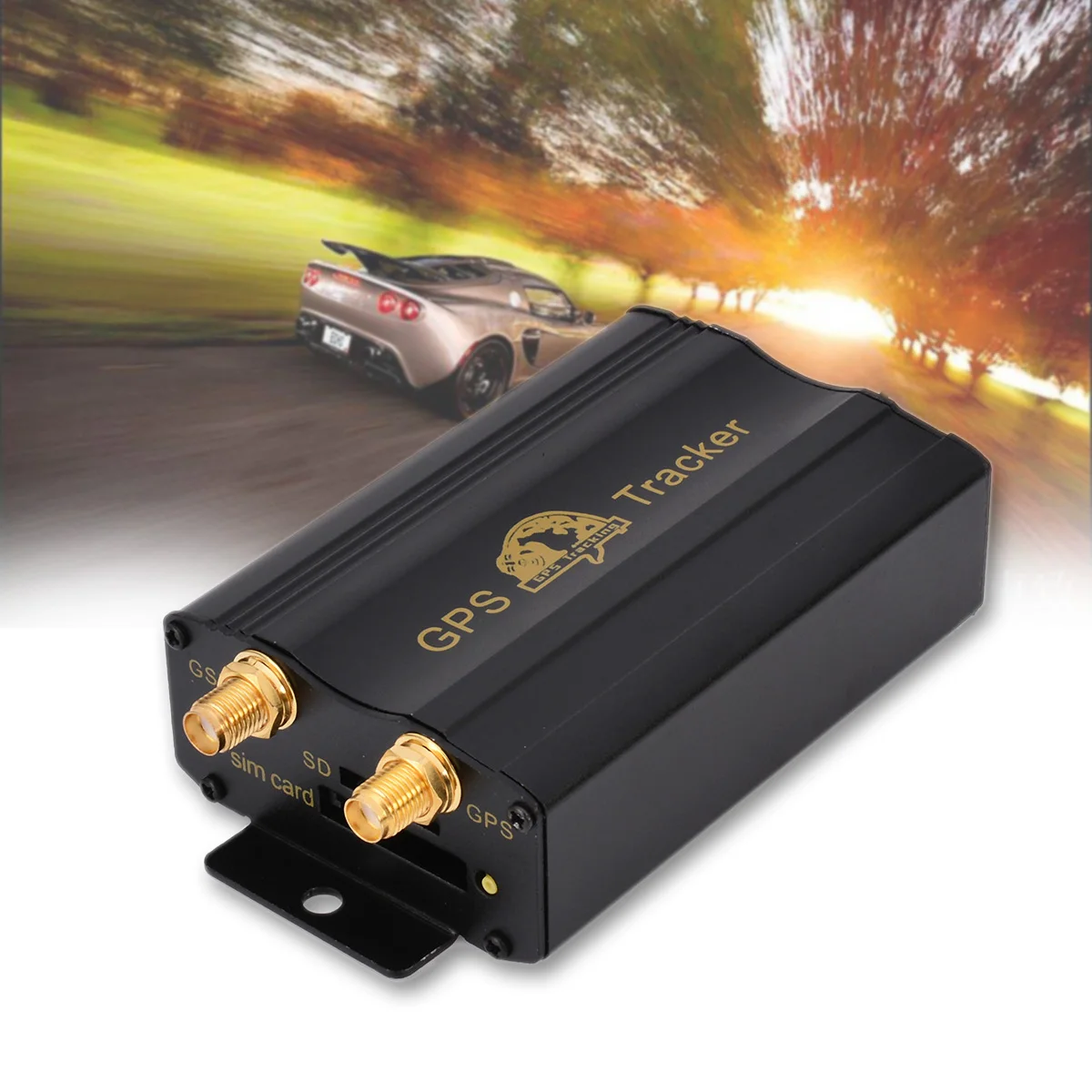 New 1 Set Car GPS Tracker Locator TK103B GPS/GSM/GPRS Vehicle Truck Car Burglar System with Remote Control Kit