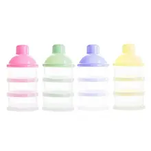 Детская портативная трехслойная коробка для сухого молока детская молочная смесь коробка не содержит бисфенол съемный