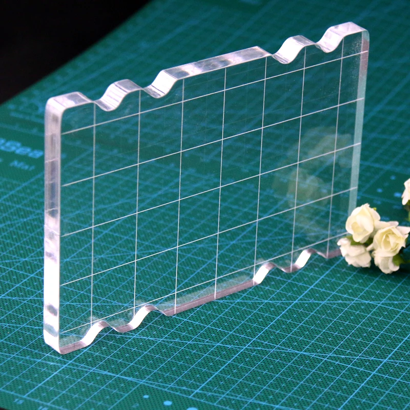 AZSG штамповый блок прозрачный акрил Коврик для DIY прозрачные трафареты для скрапбукинга DIY альбом для скрапбукинга декоративная