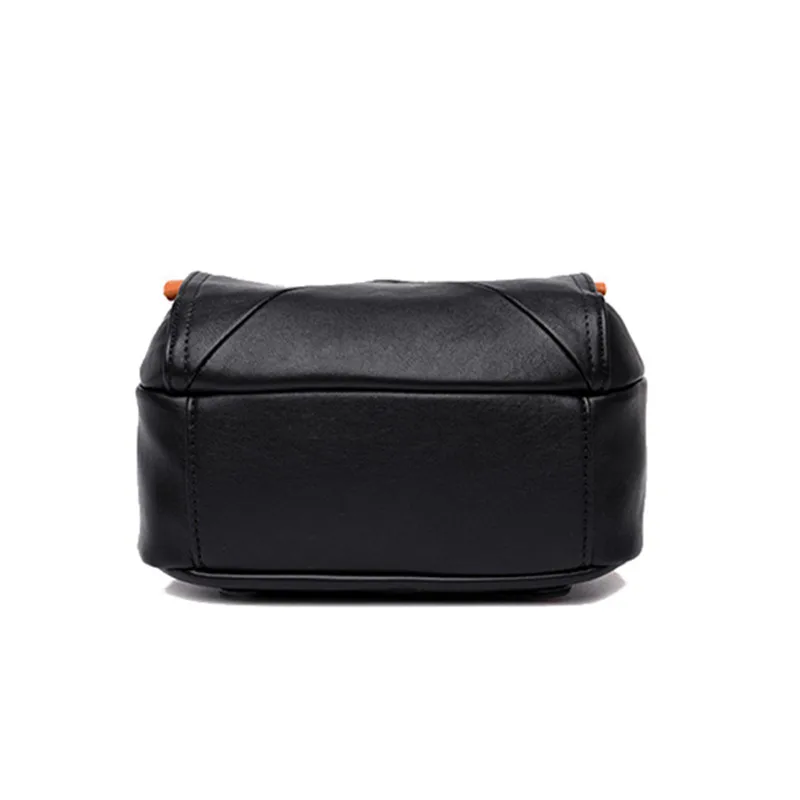 Пояса из натуральной кожи для женщин рюкзак дизайнер Back Pack черный школьная сумка для девочек Малый сумки через плечо женский мини