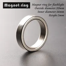 Torcia elettrica del magnete coda anello magnetico 20*16*5mm anello esterno di diametro 20mm, diametro interno 16mm, di alta 5mm