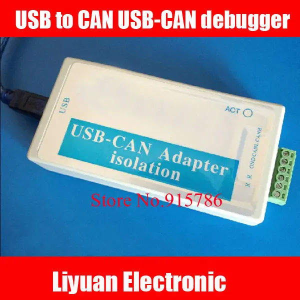 

USB to CAN USB-CAN debugger / USB2CAN Adapter with 1000V isolation/CAN Bus Analyzer free shipping